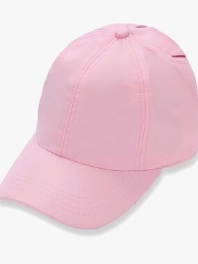 CC Exclusives Ponytail Pink Baseball Cap -NWT